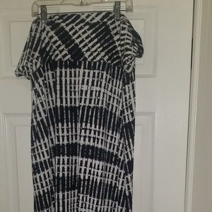 CALVIN KLEIN MAXI LONG SKIRT PLUS SIZE 1X NWT